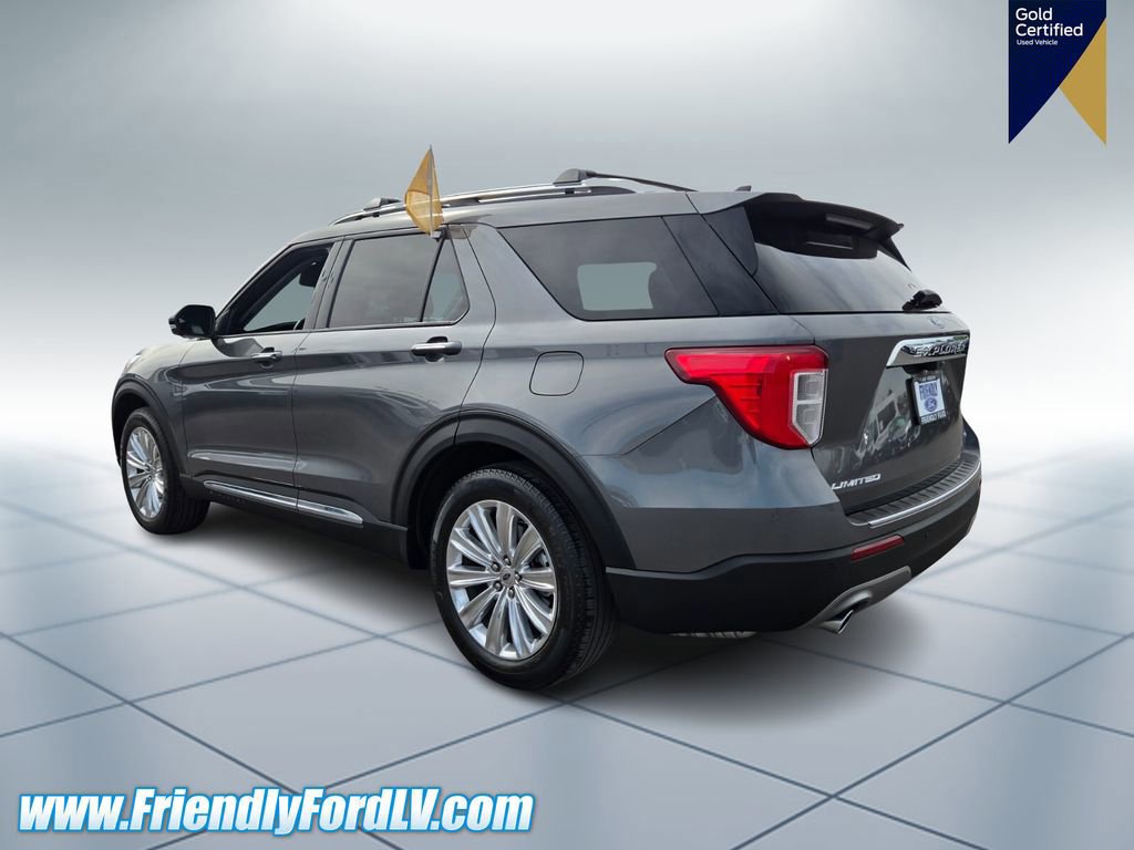 Certified 2023 Ford Explorer Limited w/ Hybrid Equipment Group 310A RWD image 3