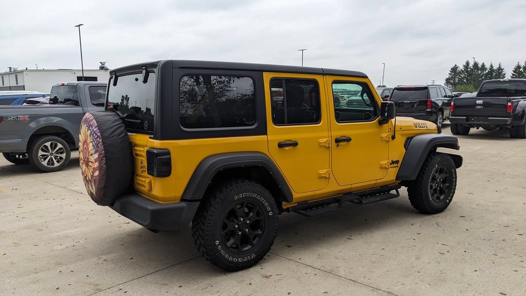 Used 2021 Jeep Wrangler Unlimited Sport AWD/4WD image 3