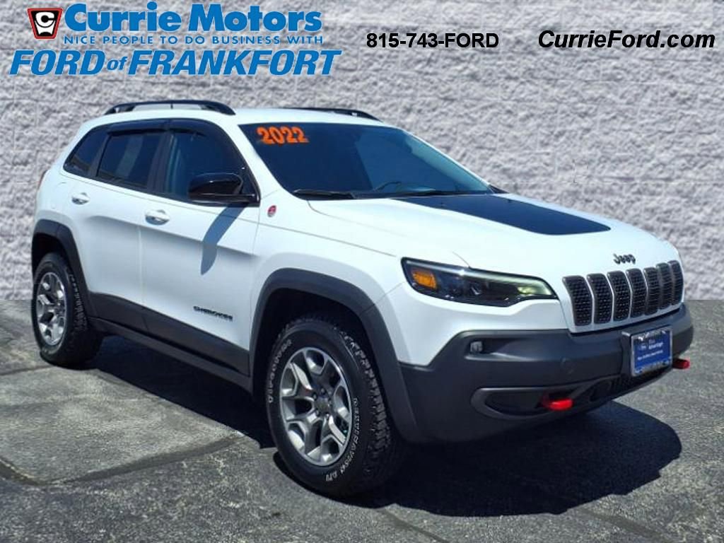 Used 2022 Jeep Cherokee Trailhawk w/ Sound & Nav Group image 1