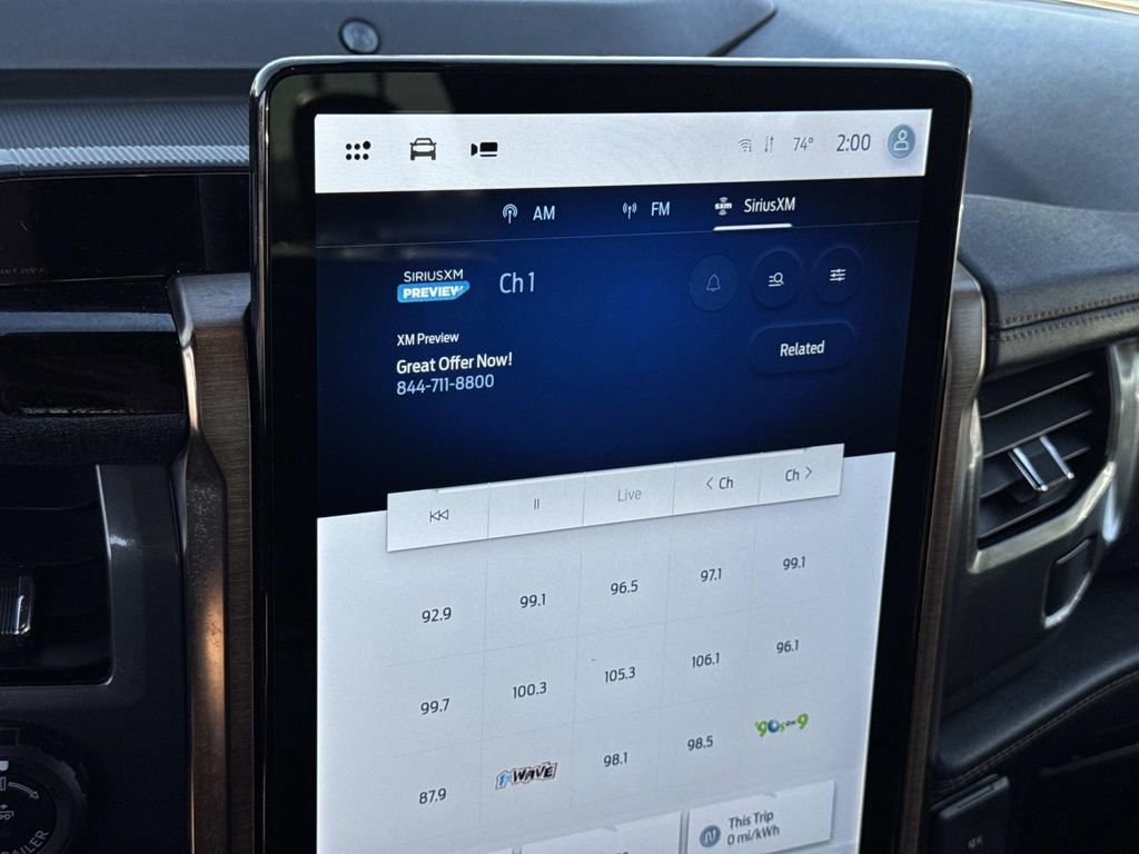 Certified 2023 Ford F150 Lightning Lariat w/ Tow Technology Package image 14