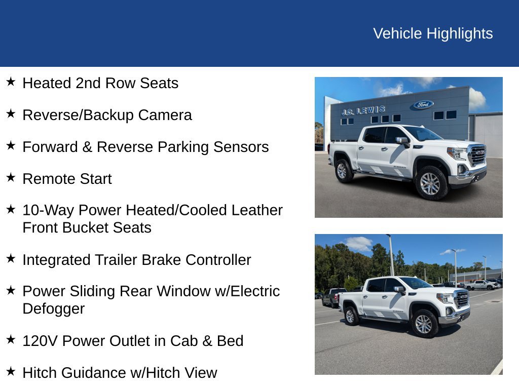 Used 2021 GMC Sierra 1500 SLT w/ SLT Premium Package AWD/4WD image 25