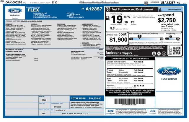 Certified 2018 Ford Flex SE FWD image 5