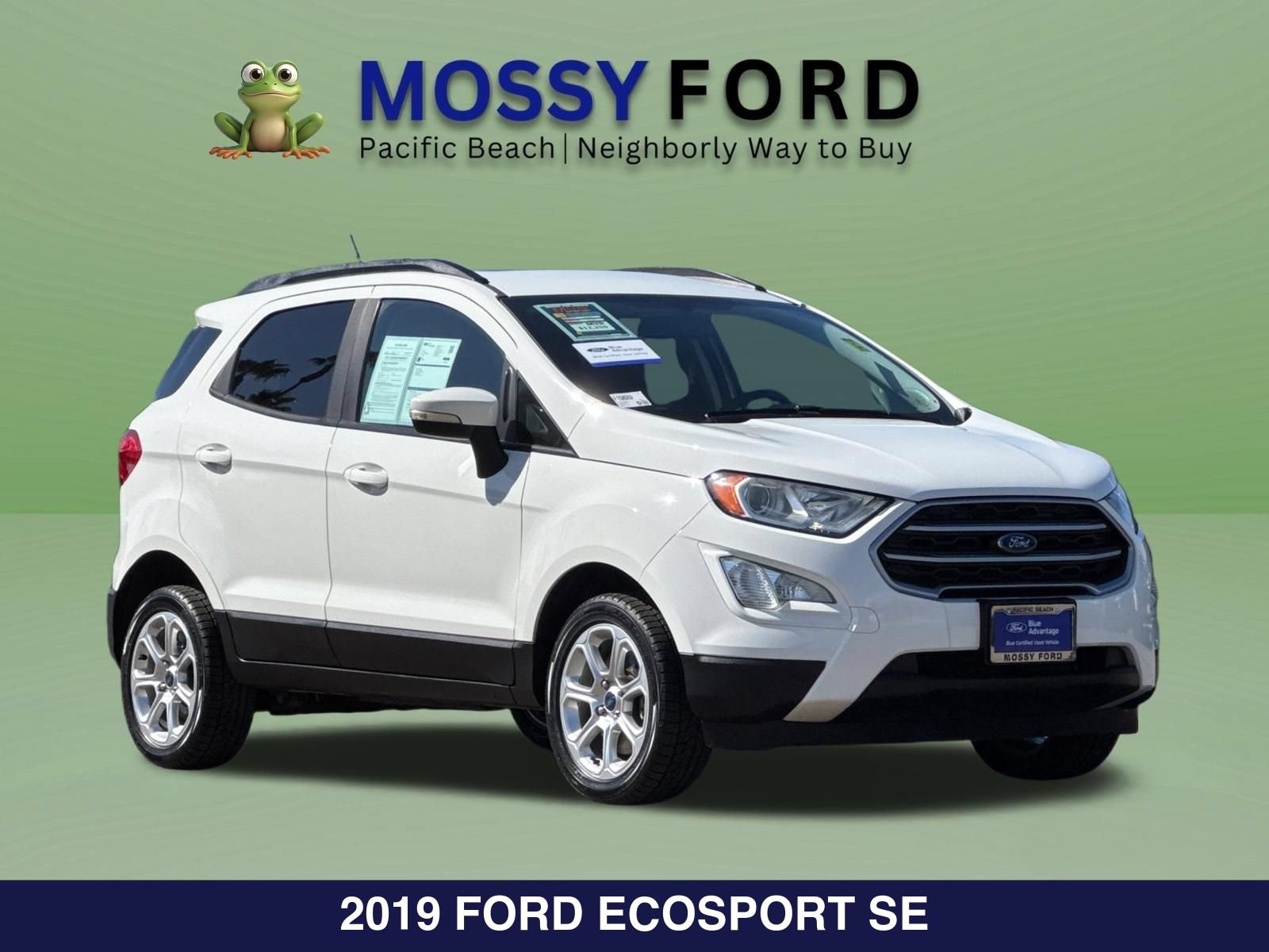 Certified 2019 Ford EcoSport SE FWD image 2