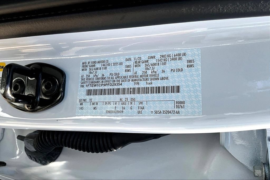Certified 2023 Ford F150 XLT w/ Equipment Group 302A High RWD image 22