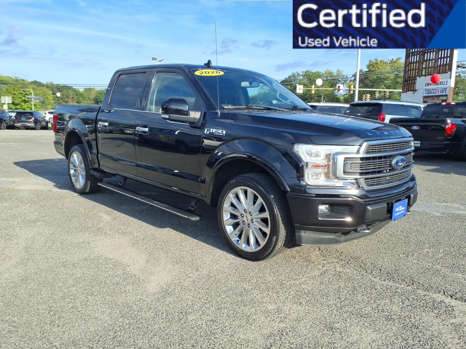 Certified 2020 Ford F150 Limited w/ Trailer Tow Package