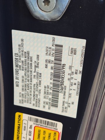 Certified 2024 Ford Mustang Dark Horse w/ Dark Horse Handlin Package RWD image 27