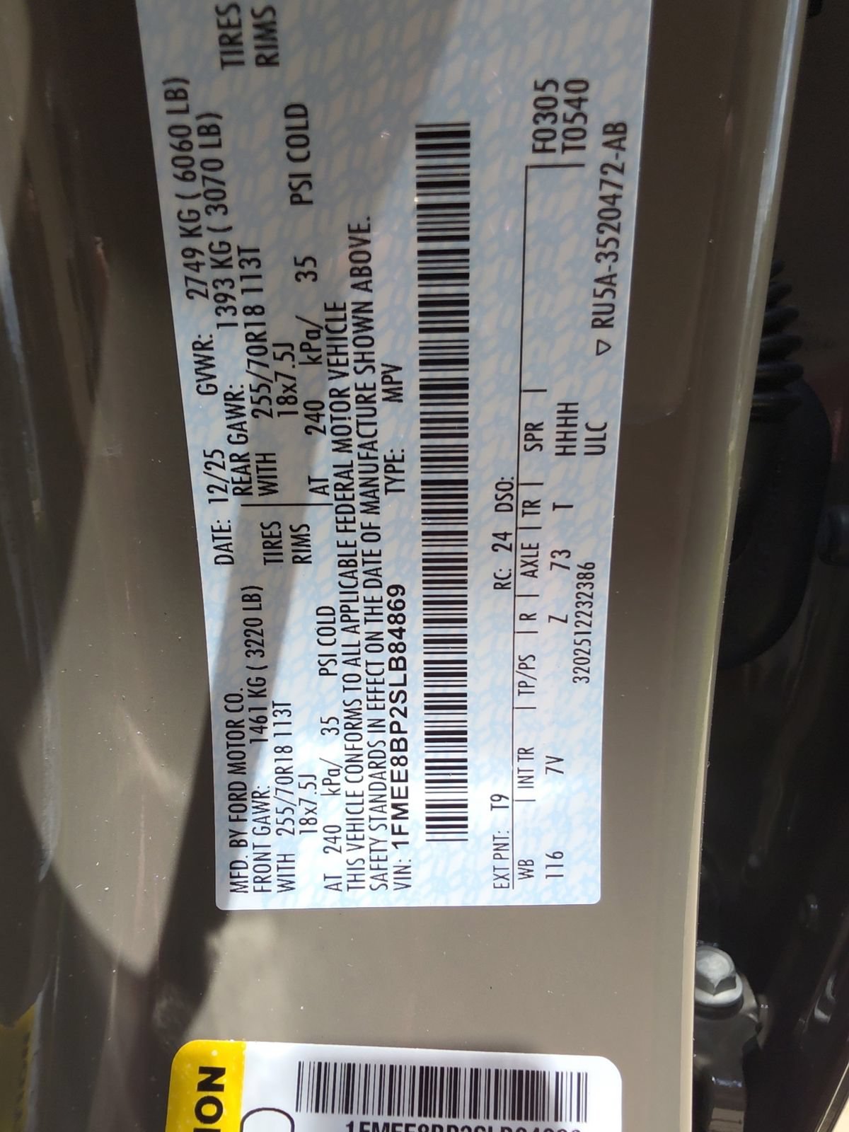 Certified 2025 Ford Bronco Outer Banks AWD/4WD image 5