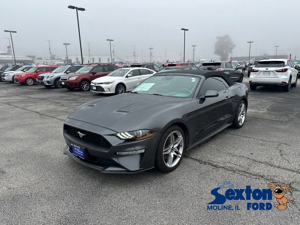 Certified 2019 Ford Mustang Convertible w/ Ecoboost Performance Package
