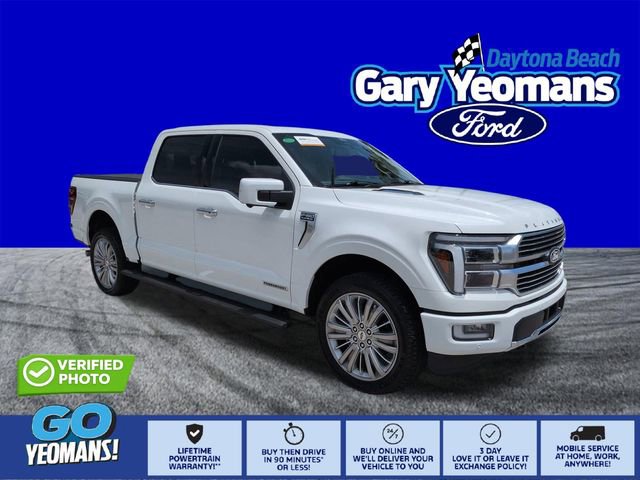 Certified 2025 Ford F150 Platinum w/ Equipment Group 703A Plus