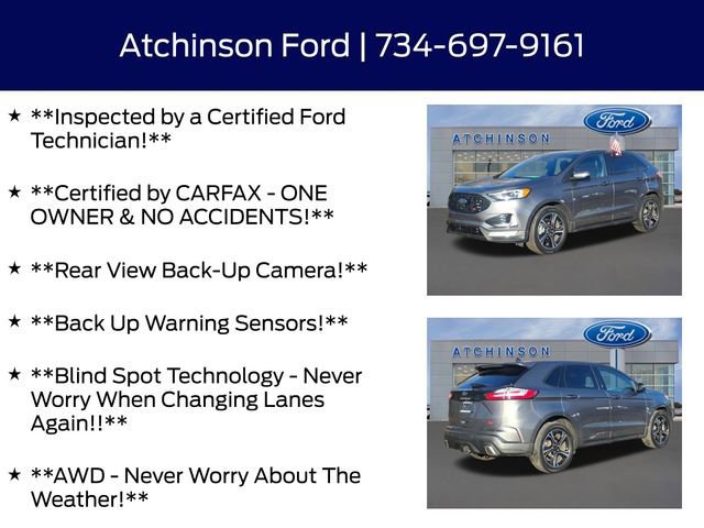 Certified 2022 Ford Edge ST image 8