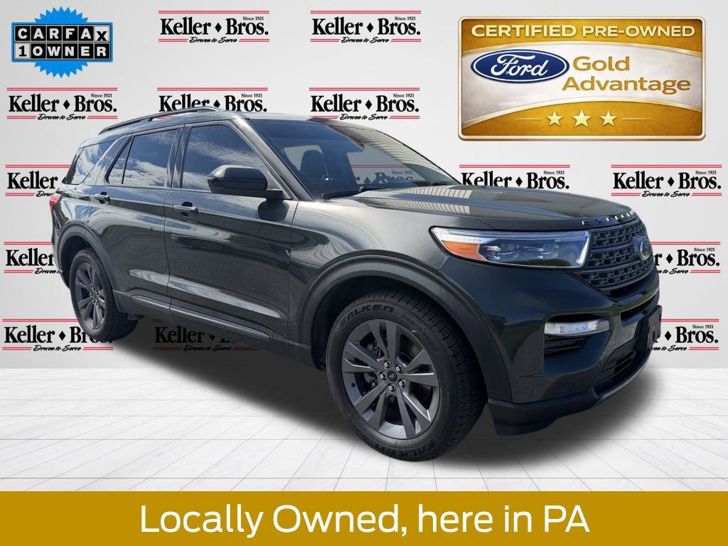 Certified 2022 Ford Explorer XLT w/ Equipment Group 202A AWD/4WD image 1