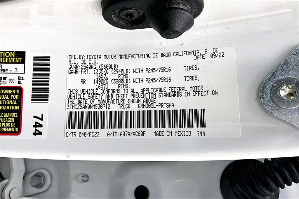 Used 2022 Toyota Tacoma SR5 image 36