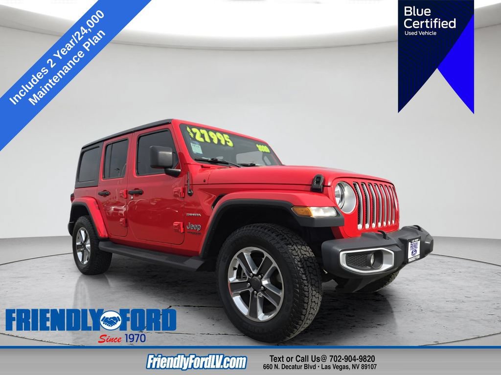 Used 2020 Jeep Wrangler Unlimited Sahara