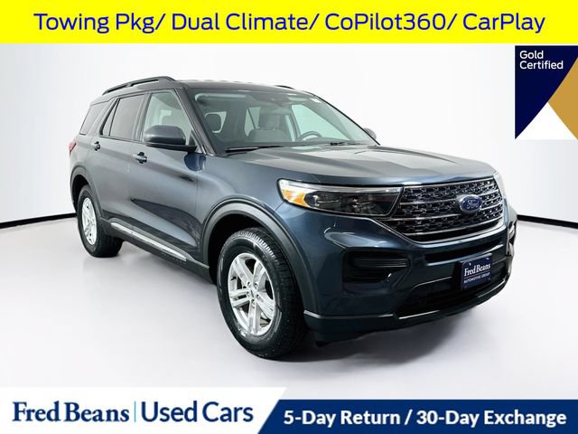 Certified 2023 Ford Explorer XLT w/ Class IV Trailer Tow Package