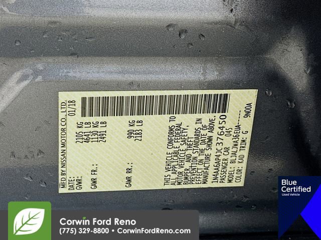 Used 2018 Nissan Maxima 3.5 SV image 34