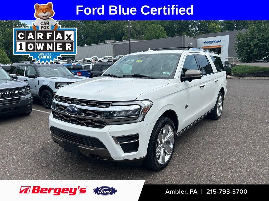 Certified 2022 Ford Expedition Max King Ranch