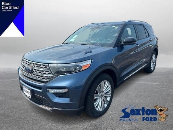 Certified 2020 Ford Explorer Limited w/ Class III Trailer Tow Package