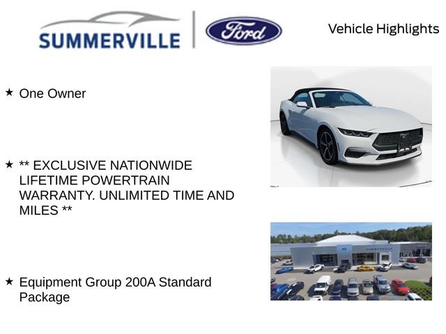 Certified 2024 Ford Mustang Premium RWD image 2