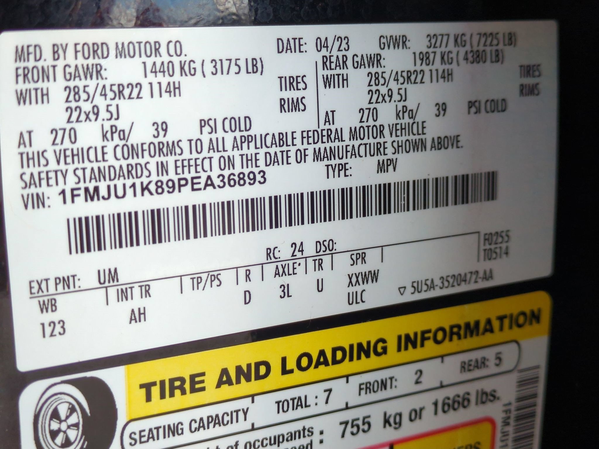 Certified 2023 Ford Expedition Limited RWD image 30