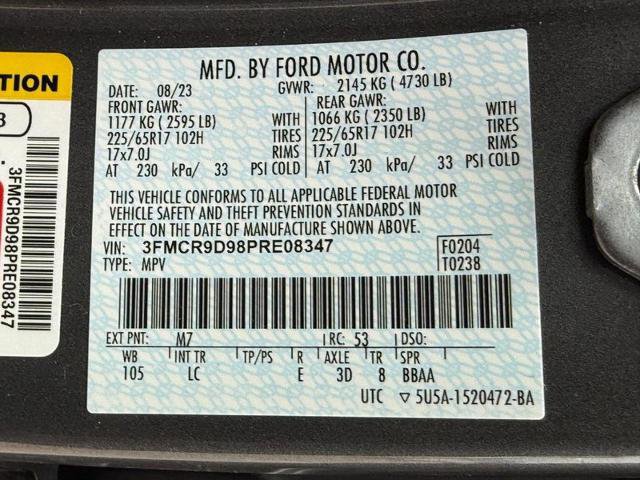 Certified 2023 Ford Bronco Sport Badlands AWD/4WD image 25