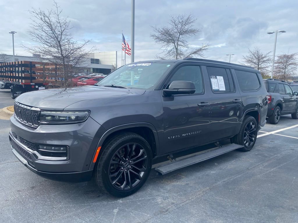 Used 2024 Jeep Grand Wagoneer L Series II w/ Quick Order Packagew 28T image 3