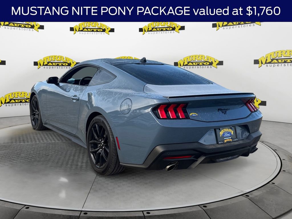 Certified 2025 Ford Mustang Coupe w/ Mustang Nite Pony Package image 3