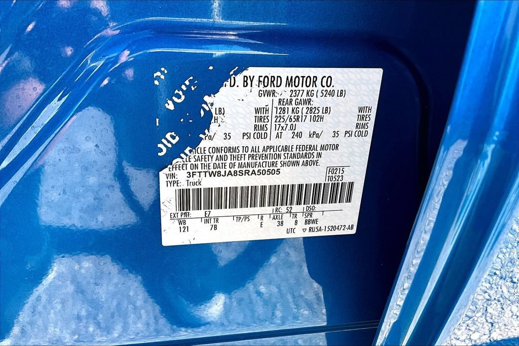 Certified 2025 Ford Maverick XLT w/ Equipment Group 302A AWD/4WD image 36