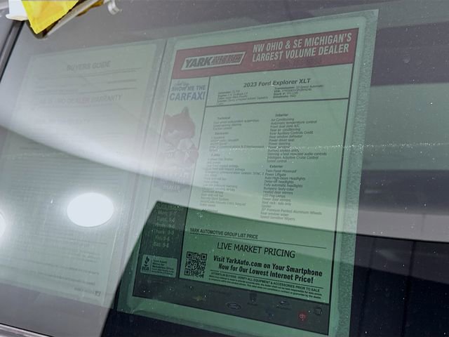 Certified 2023 Ford Explorer XLT w/ Equipment Group 202A image 15