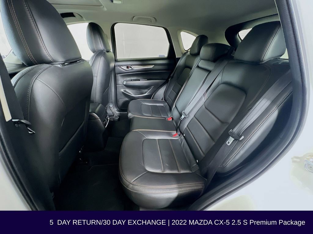 Used 2022 MAZDA CX-5 AWD 2.5 S w/ Premium Package image 29