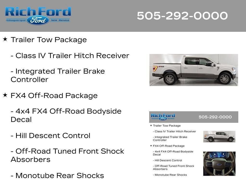 Certified 2023 Ford F150 King Ranch w/ Equipment Group 601A High AWD/4WD image 16