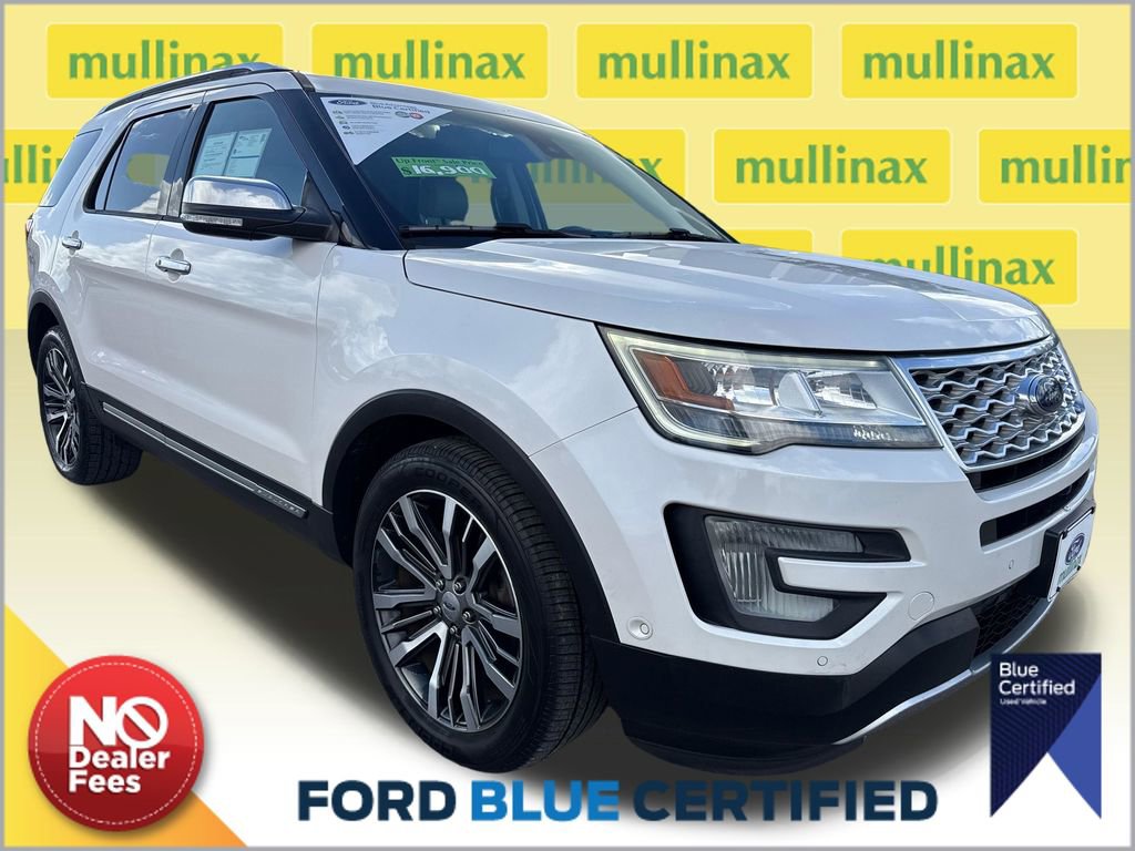 Certified 2017 Ford Explorer Platinum