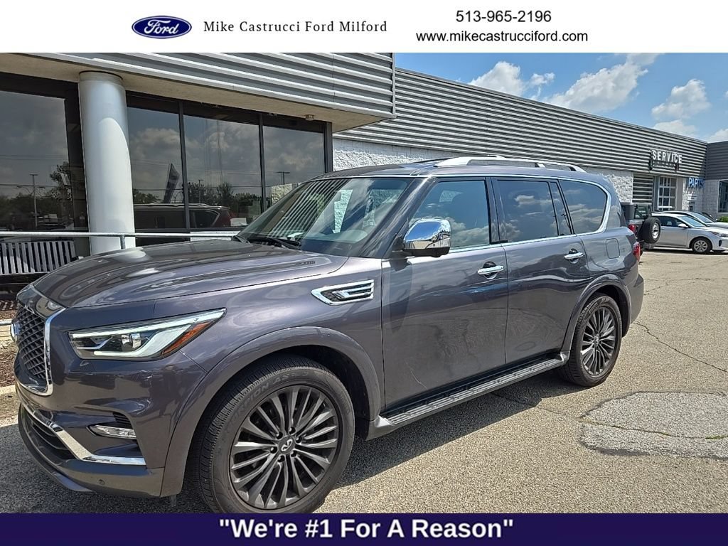 Used 2022 INFINITI QX80 Sensory w/ All-Season Package AWD/4WD image 1