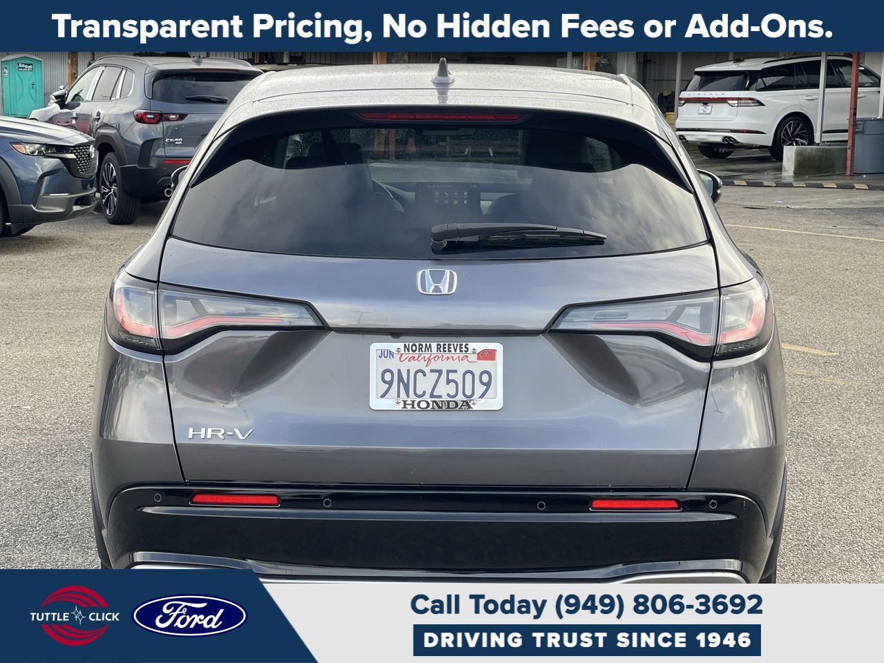 Used 2024 Honda HR-V EX-L image 3