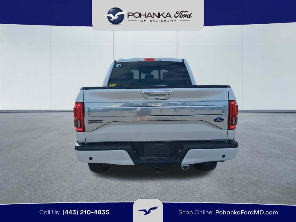 Certified 2017 Ford F150 Platinum w/ Equipment Group 701A Luxury AWD/4WD image 6