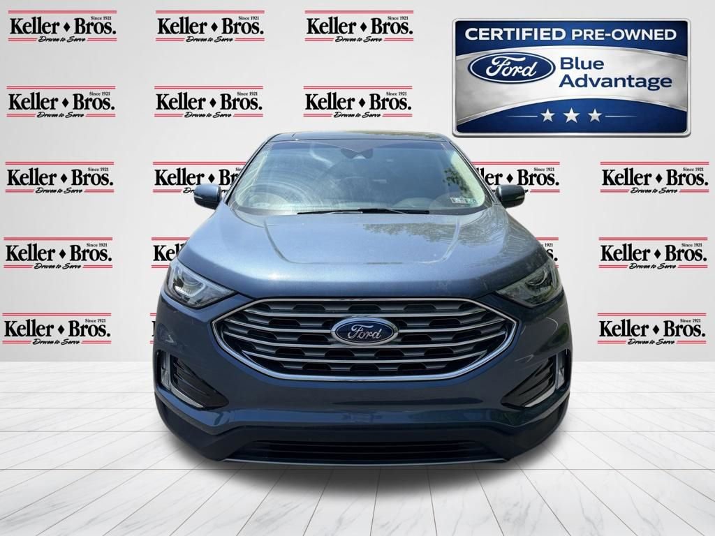Certified 2019 Ford Edge Titanium w/ Cold Weather Package AWD/4WD image 2
