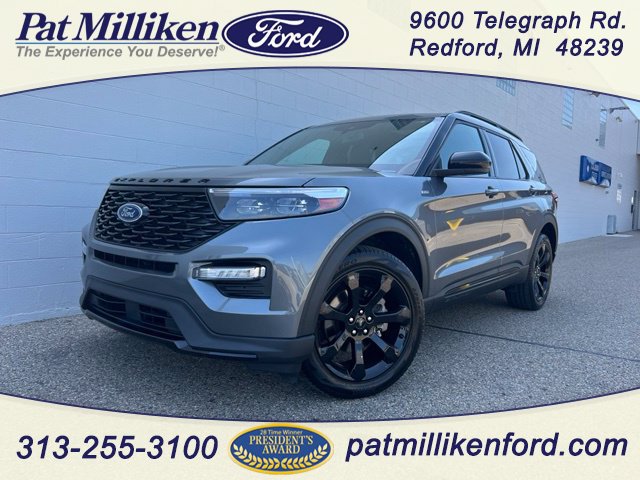 Certified 2024 Ford Explorer ST-Line w/ Class IV Trailer Tow Package
