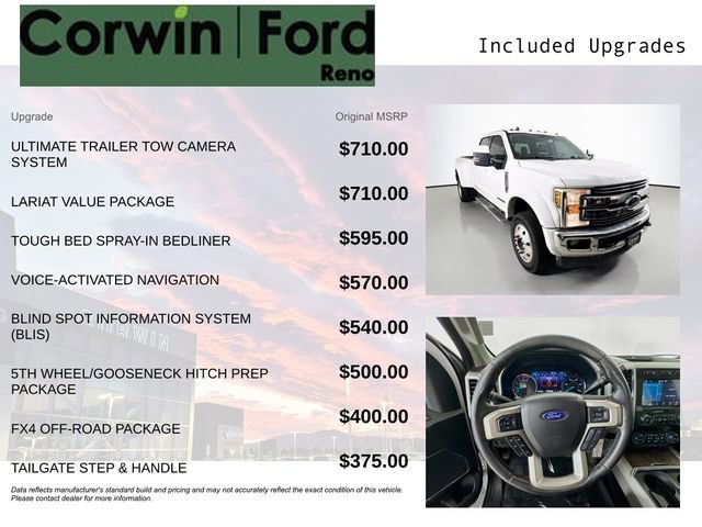 Certified 2019 Ford F450 Lariat w/ Lariat Value Package image 10