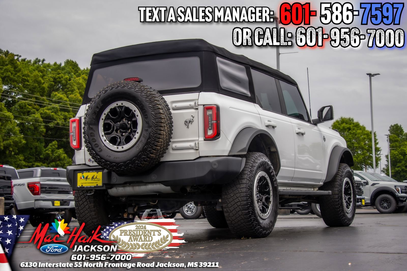 Certified 2022 Ford Bronco Outer Banks w/ Sasquatch Package AWD/4WD image 6