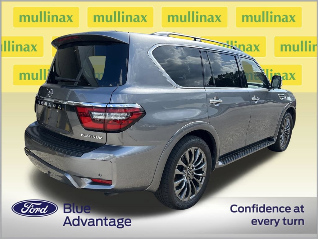Used 2023 Nissan Armada Platinum w/ Captain's Chairs Package RWD video 2