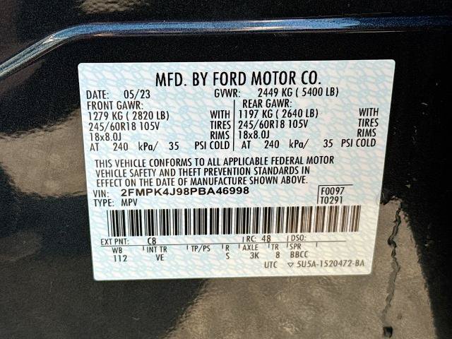 Certified 2023 Ford Edge SEL w/ Convenience Package AWD/4WD image 23