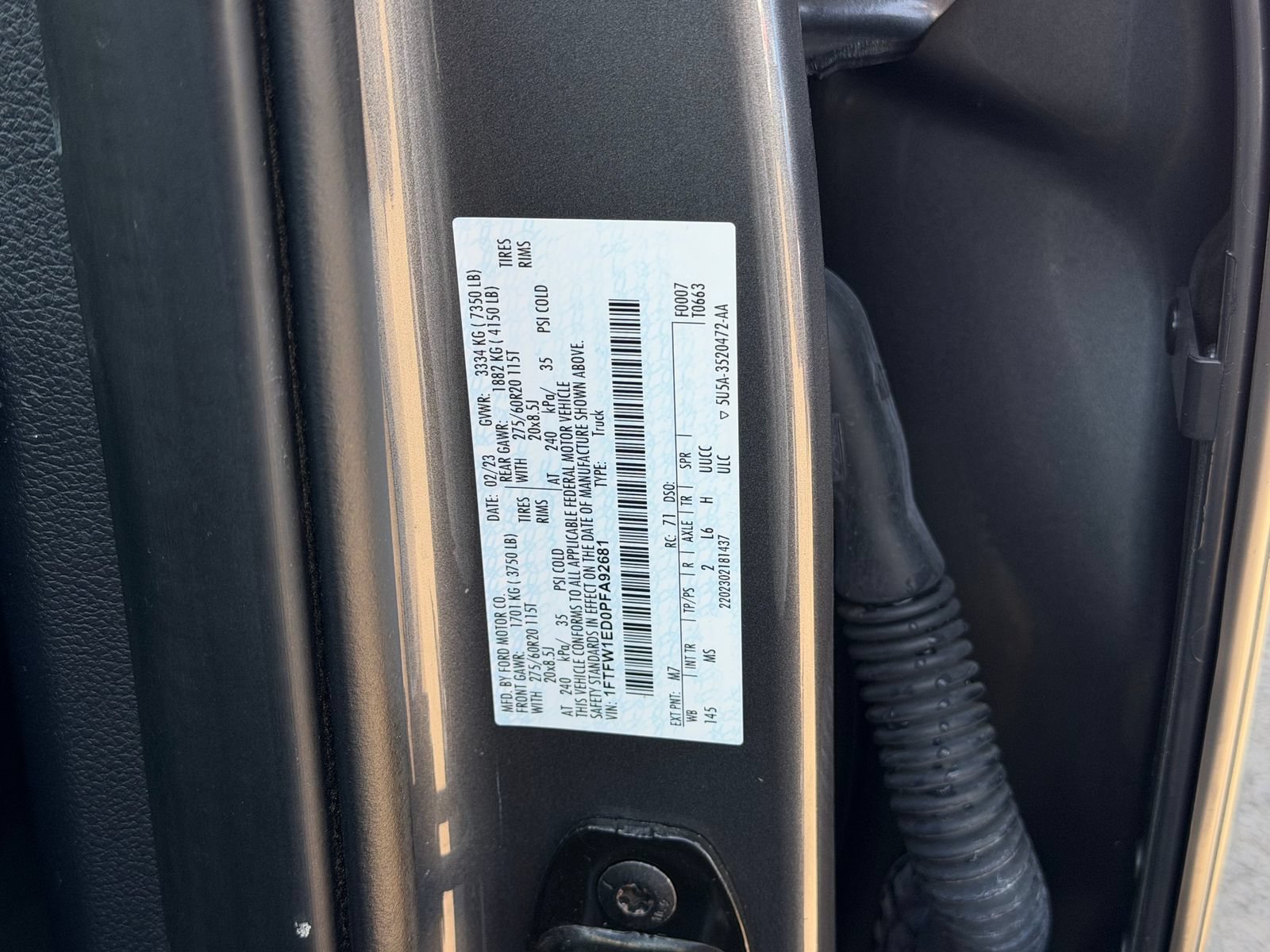 Certified 2023 Ford F150 XLT w/ Equipment Group 301A Mid AWD/4WD image 37