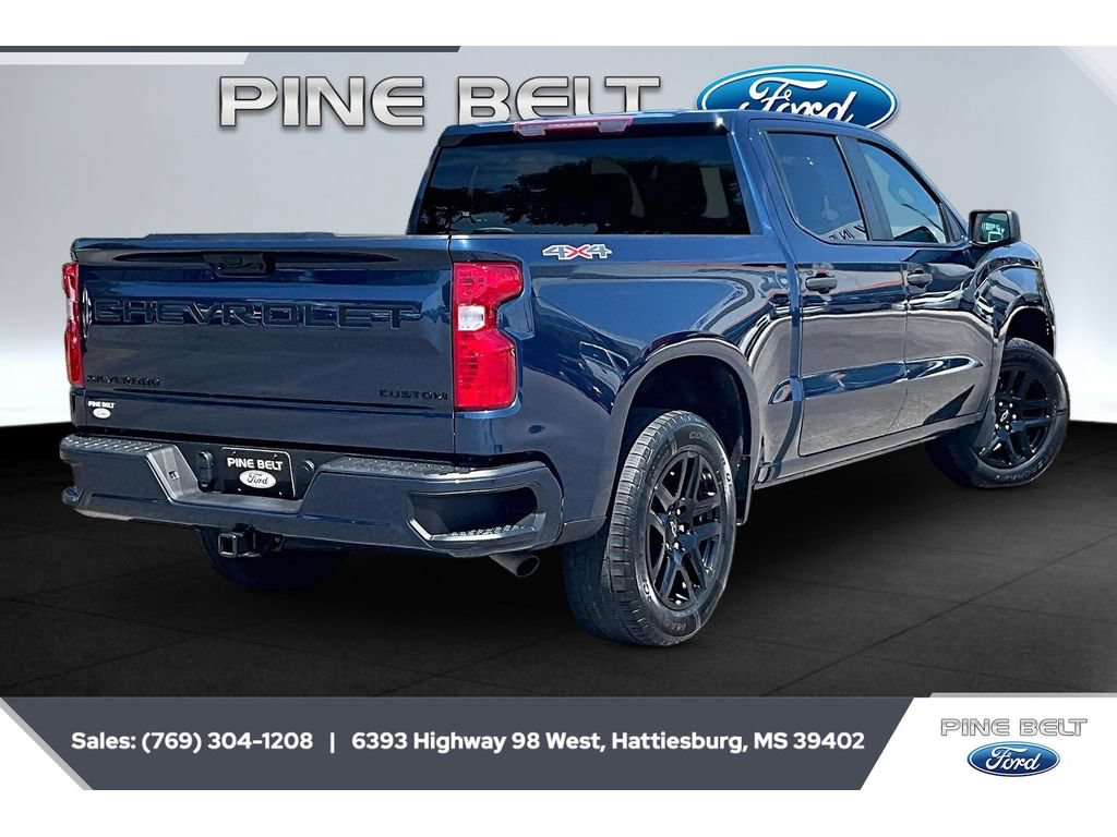 Used 2023 Chevrolet Silverado 1500 Custom w/ LPO, Dark Essentials Package AWD/4WD image 11