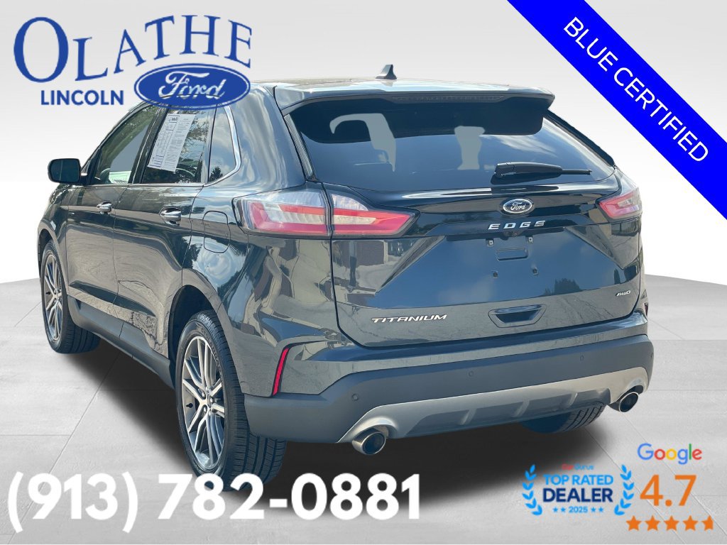Certified 2024 Ford Edge Titanium w/ Equipment Group 301A AWD/4WD image 4