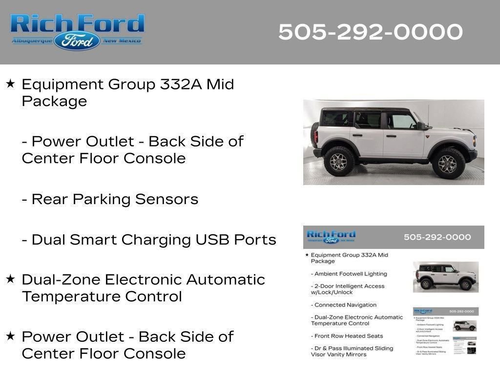 Certified 2025 Ford Bronco Badlands AWD/4WD image 44