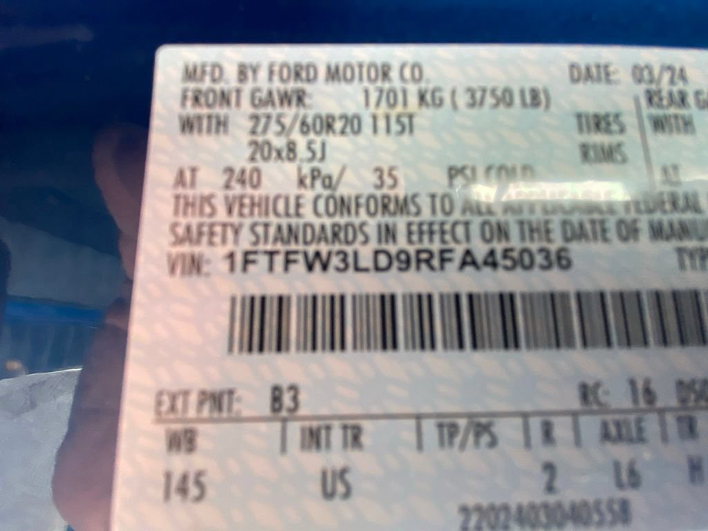 Certified 2024 Ford F150 XLT w/ Equipment Group 302A MID AWD/4WD image 30