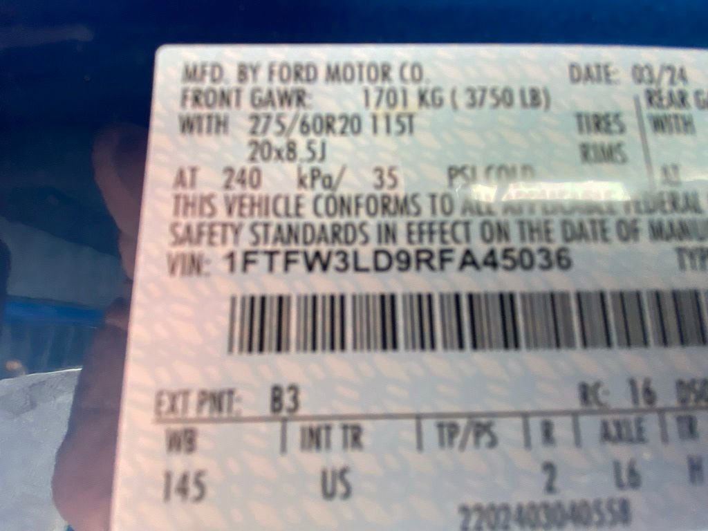 Certified 2024 Ford F150 XLT w/ Equipment Group 302A MID AWD/4WD image 30