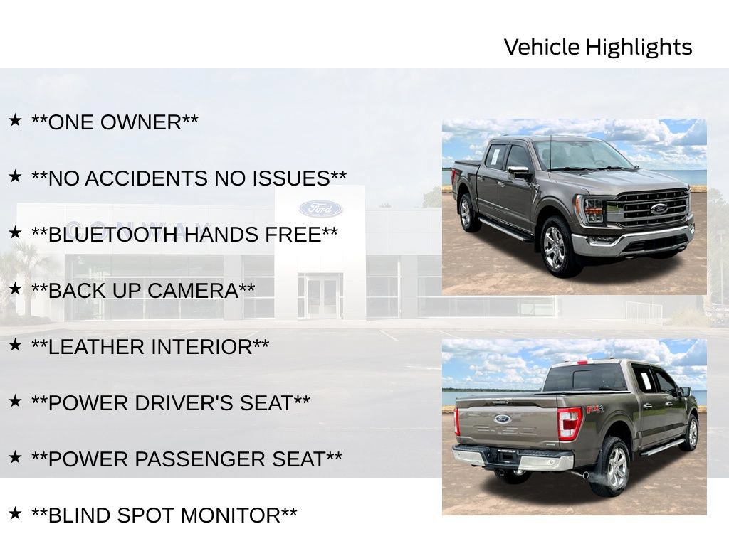 Certified 2022 Ford F150 Lariat w/ Max Trailer Tow Package AWD/4WD image 6