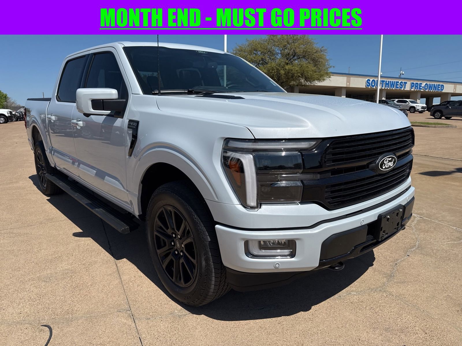 Certified 2025 Ford F150 Platinum w/ Equipment Group 702A High