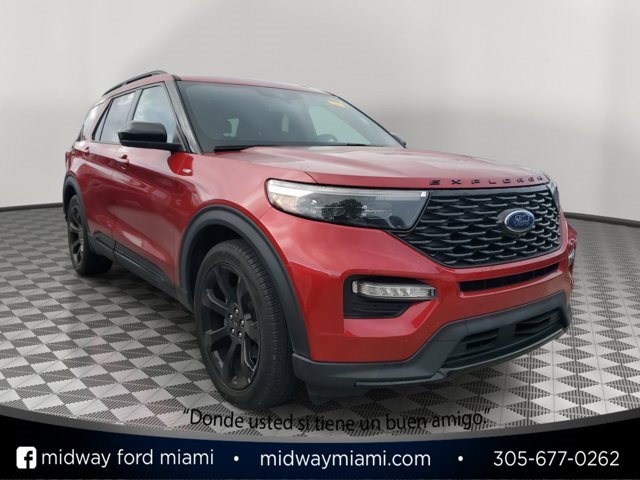 Certified 2022 Ford Explorer ST-Line w/ Class IV Trailer Tow Package image 1