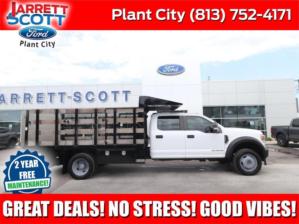 Certified 2020 Ford F450 XL w/ Power Equipment Group AWD/4WD image 1